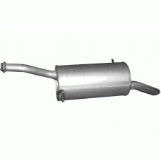 Глушник Citroen Berlingo/Peugeot Partner 1.6 HDi 05/08-10/10 (04.21) Polmostrow алюмінізірованний