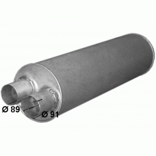 Глушник DAF 45 (61.27) Polmostrow алюмінізований