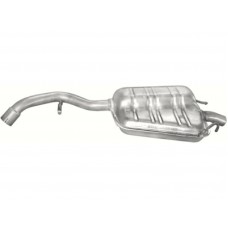Глушник Форд Ескорт (Ford Escort) 1.8i ZETA 16V kat 91-93 (08.130) Polmostrow алюмінізірованний