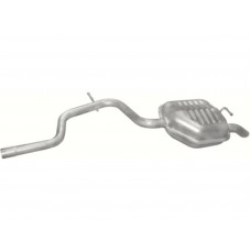 Глушник Форд Мондео (Ford Mondeo) 1.8/2.0 -16V 10/00-02/07 (08.670) Polmostrow алюмінізірованний