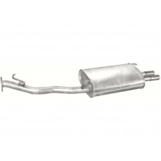 Глушник Хонда Акорд (Honda Accord) 90-98/Rover 620 93- 2.0i 2.2i SDN kat (09.25) Polmostrow алюмінізірованний