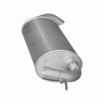 Глушник Ленд Ровер Фрілендер (Land Rover Freelander) 2.0 TD 97-00 (53.03) Polmostrow алюмінізірованний