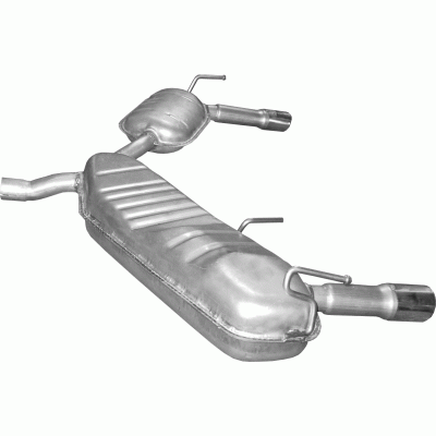 Глушник Опель Сигнум (Opel Signum) 2.0 03 (17.69) Polmostrow алюмінізірованний