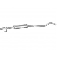 Резонатор Опель Корса С (Opel Corsa С) 1,2i-16V 09/00 (17.560) Polmostrow алюмінізірованний