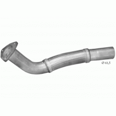 Труба приймальна Mersedes 809/811/814 D/DK/DT din 53262 86- (69.62) Polmostrow алюмінізірованний