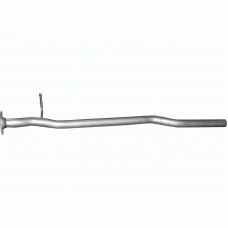 Труба проміжна Нісан Кашкай (NISSAN QASHQAI) 1.5 D/2006 - 8/2009 (15.48) Polmostrow алюмінізірованний