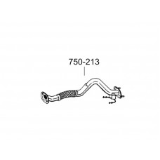 Труба приймальна Фольксваген Гольф VI (Volkswagen Golf VI)/Сета Леон (Seat Leon) 1.2 09-12 (750-213) Bosal 24.73 алюмінізірованна